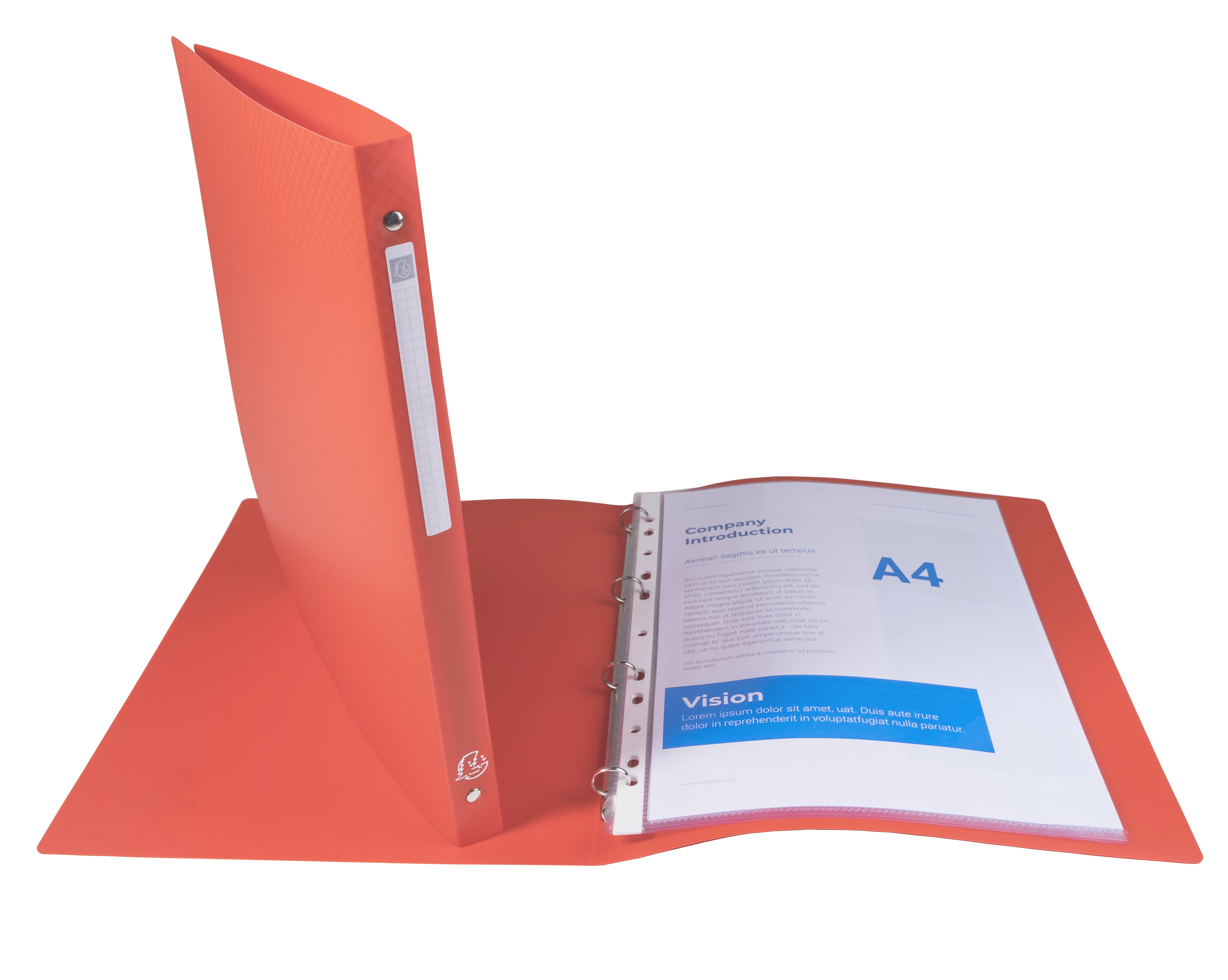 Classeur 4 anneaux 15mm polypropylène OPAK - A8