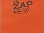 Zap Book - Clairefontaine 8366C Carnet Encolle 1/2 Zap Book - dos encolle grand côte A5 (14,8x21cm) 160 pages unies 80g -- Couleur de Couverture Aleatoire