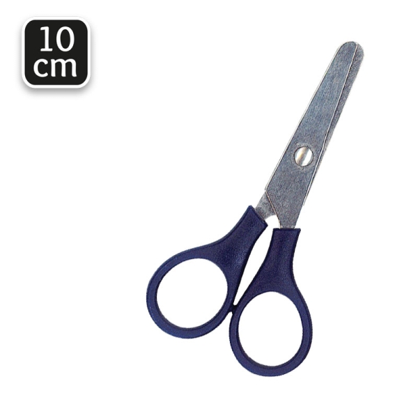 WONDAY Ciseaux écolier éco 10 cm, manche moulé bouts ronds 